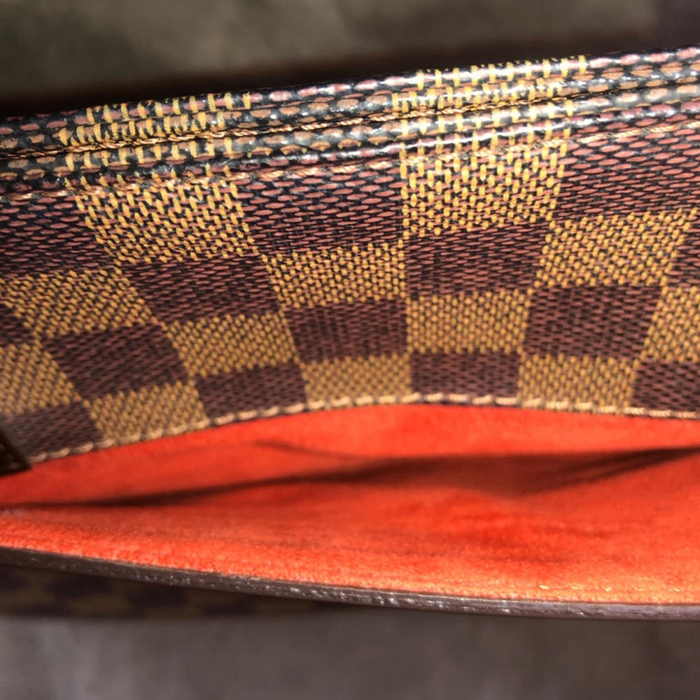 LOUIS VUITTON Damier Ebene PARIOLI Tote Shoulder Bag COMES WITH: DUST BAG, COA - Picture 16 of 17